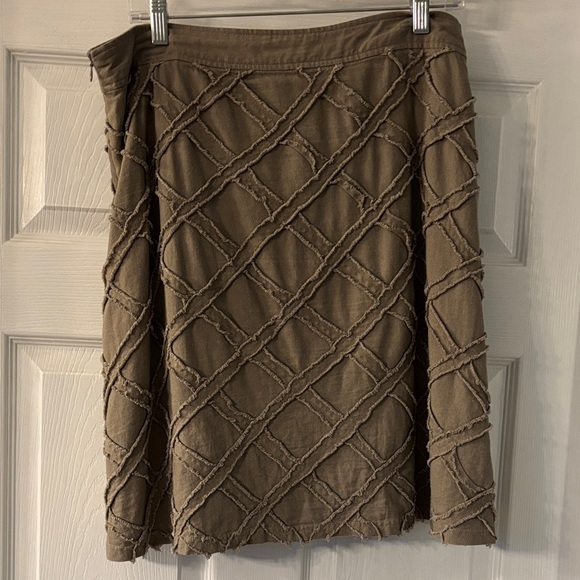Dresses & Skirts - Brown Textured Women's Skirt